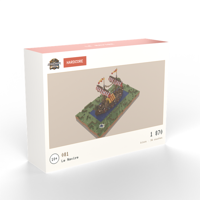 Boîte du build N°081, Le Navire