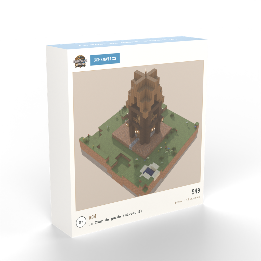 Boîte du build N°084, La Tour de garde (niveau 2)