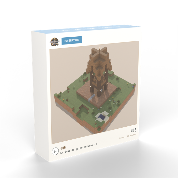 Boîte du build N°085, La Tour de garde (niveau 1)