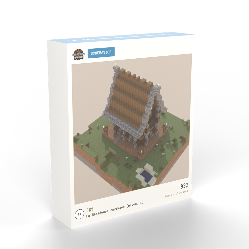 Boîte du build N°089, La Résidence nordique (niveau 1)